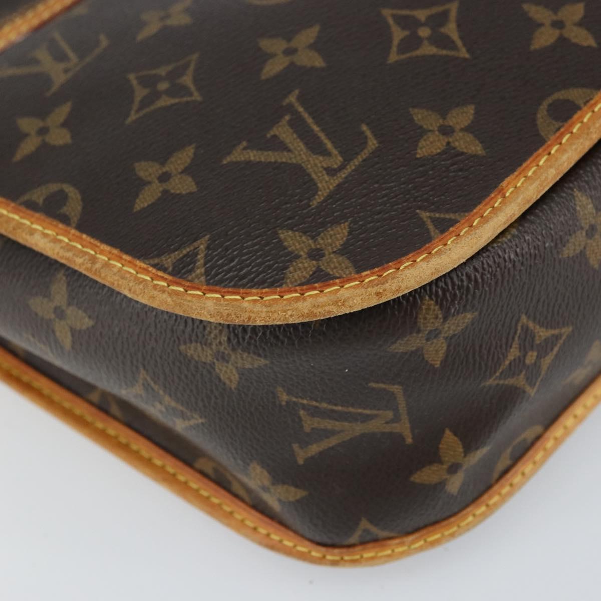 LOUIS VUITTON Monogram Messenger Bosphore PM Shoulder Bag M40106 LV Auth BA9755