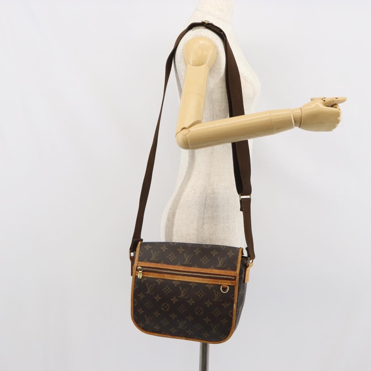LOUIS VUITTON Monogram Messenger Bosphore PM Shoulder Bag M40106 LV Auth BA9755