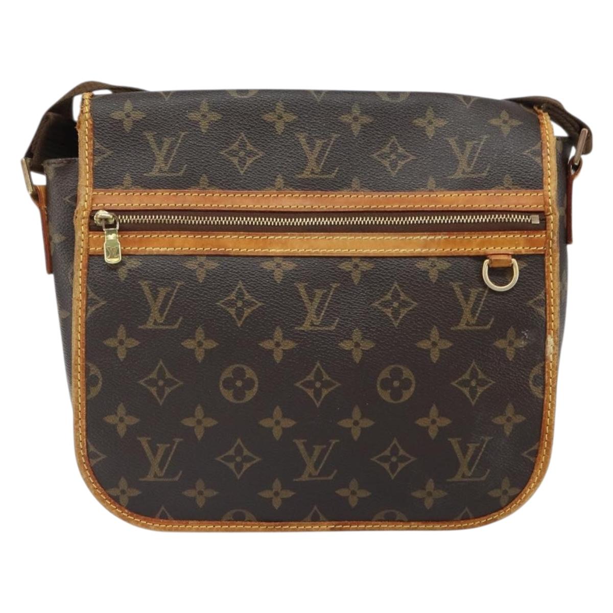 LOUIS VUITTON Monogram Messenger Bosphore PM Shoulder Bag M40106 LV Auth BA9755