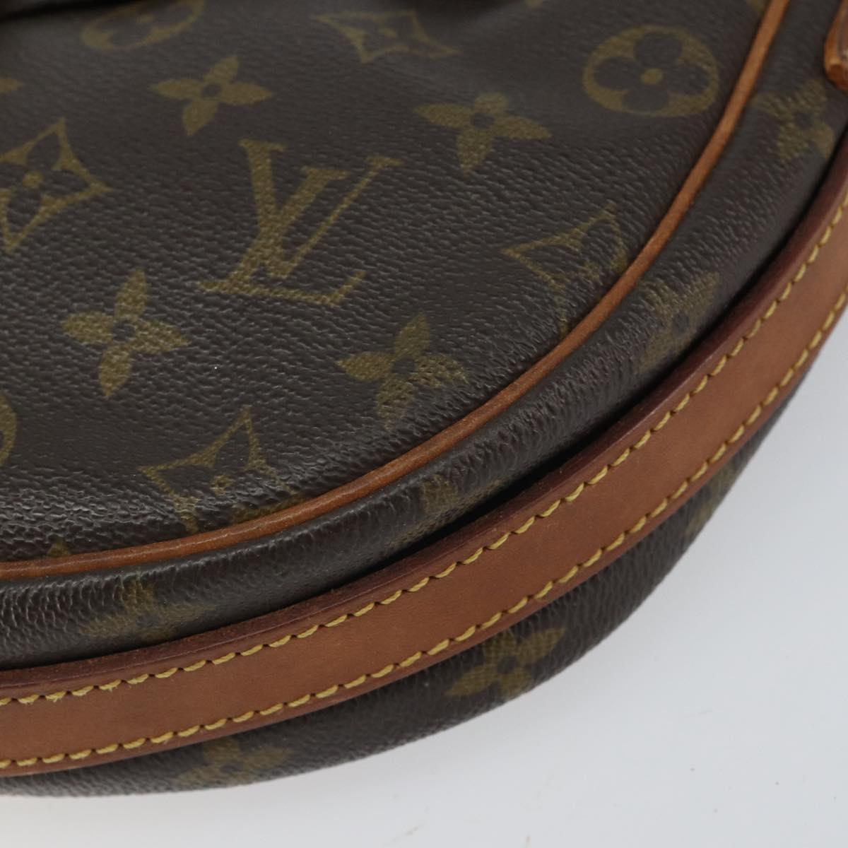 LOUIS VUITTON Monogram Jeune Fille GM Shoulder Bag M51225 LV Auth BA9756