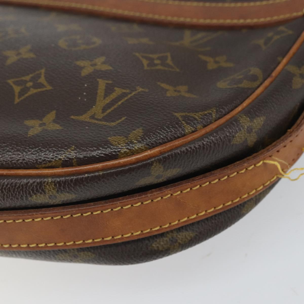 LOUIS VUITTON Monogram Jeune Fille GM Shoulder Bag M51225 LV Auth BA9756