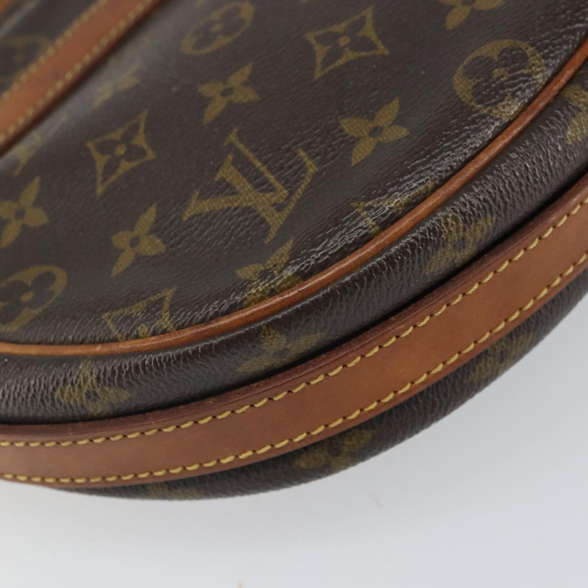 LOUIS VUITTON Monogram Jeune Fille GM Shoulder Bag M51225 LV Auth BA9756