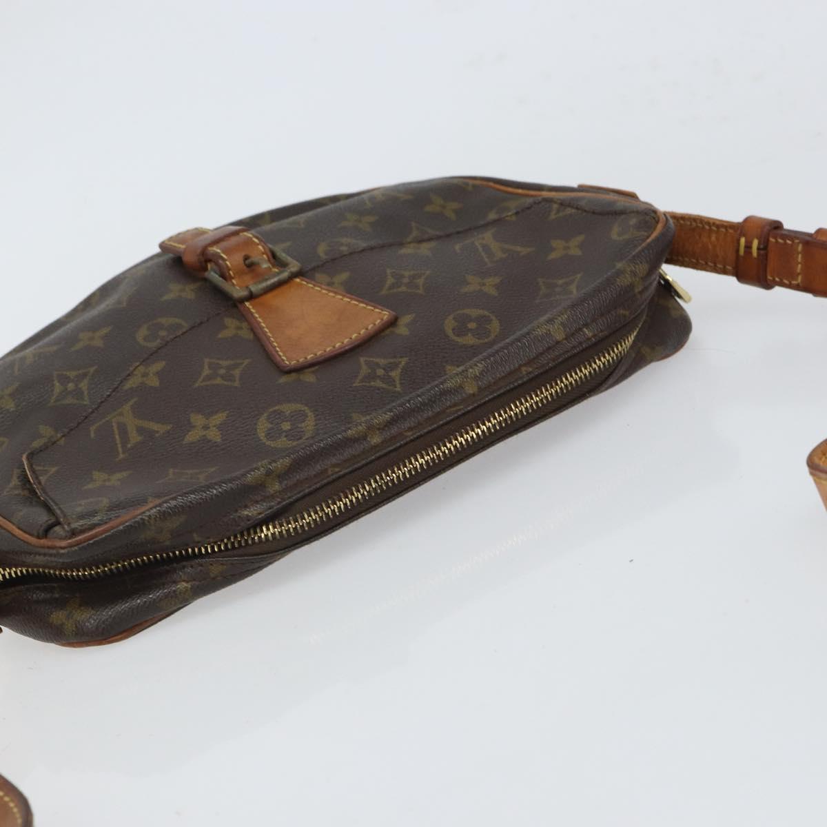 LOUIS VUITTON Monogram Jeune Fille GM Shoulder Bag M51225 LV Auth BA9756