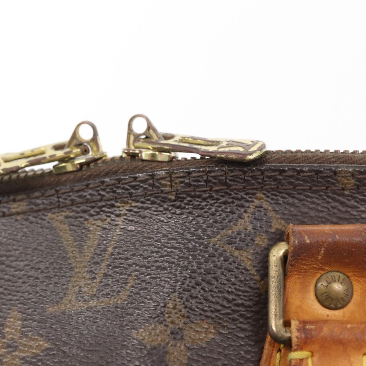 LOUIS VUITTON Monogram Alma Hand Bag M51130 LV Auth BA9765