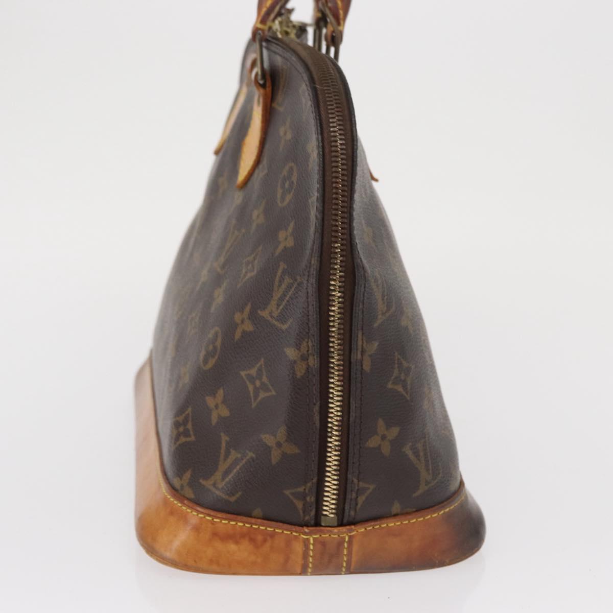 LOUIS VUITTON Monogram Alma Hand Bag M51130 LV Auth BA9765