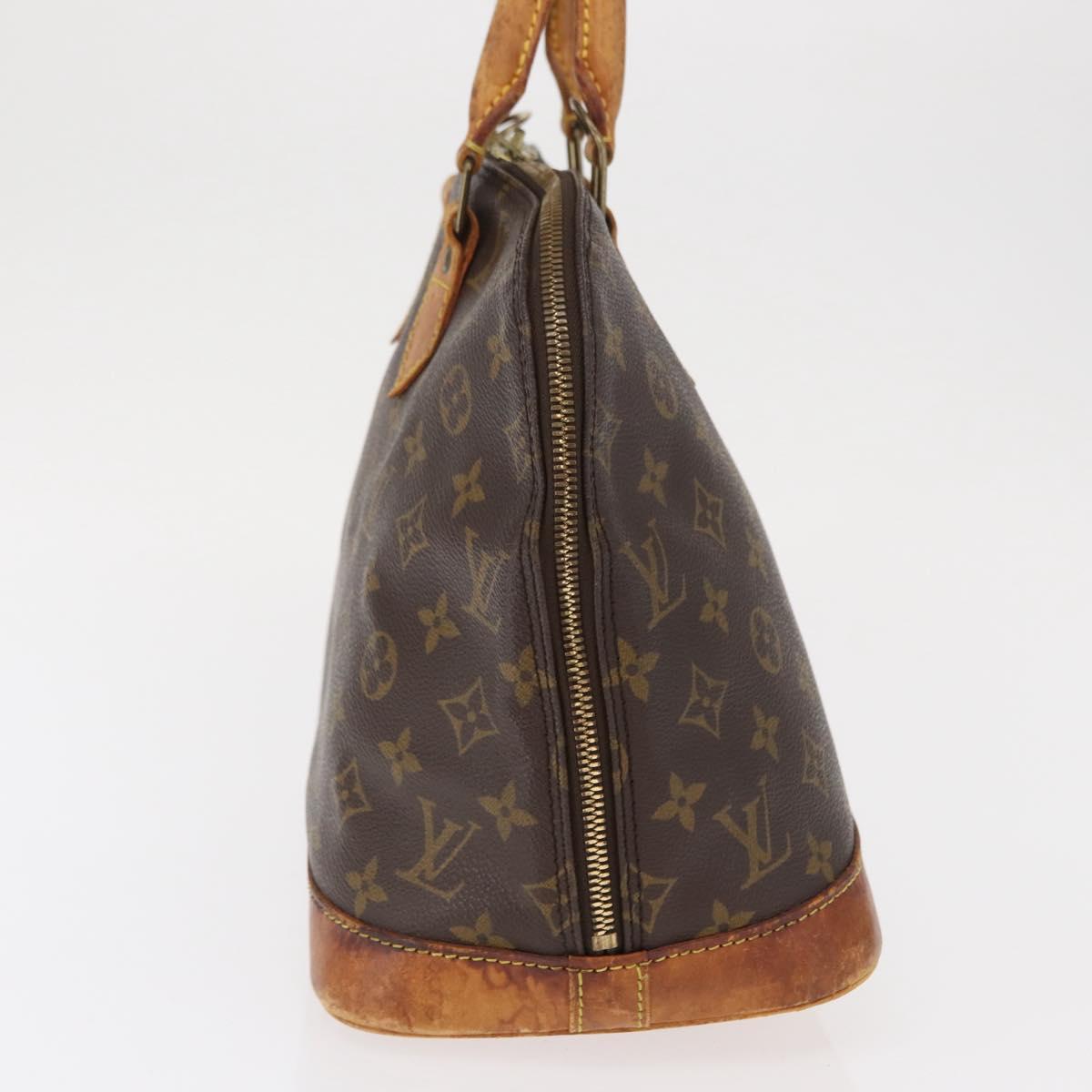 LOUIS VUITTON Monogram Alma Hand Bag M51130 LV Auth BA9766