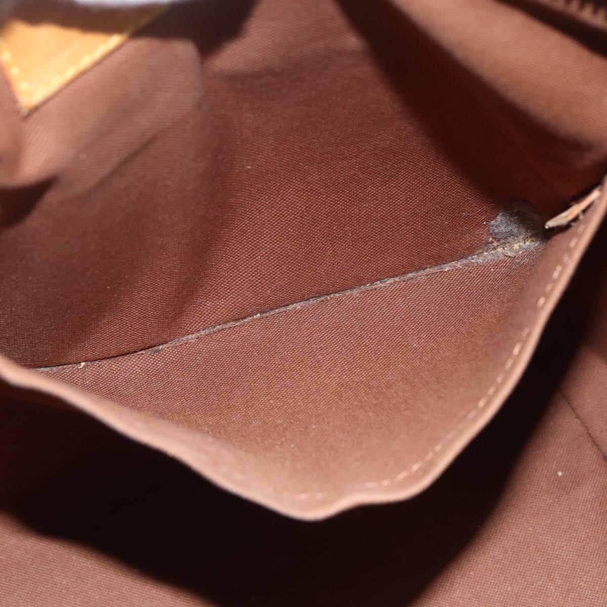 LOUIS VUITTON Monogram Palermo PM Tote Bag M40145 LV Auth BA9770