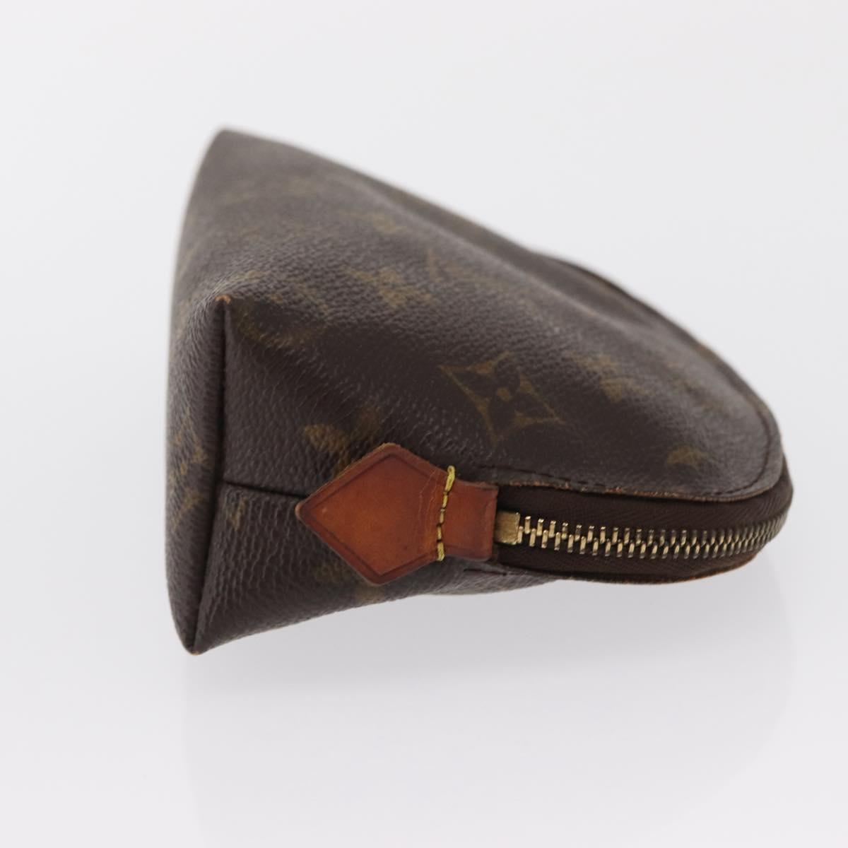 LOUIS VUITTON Monogram Pochette Cosmetic PM Pouch M43998 LV Auth BA9771