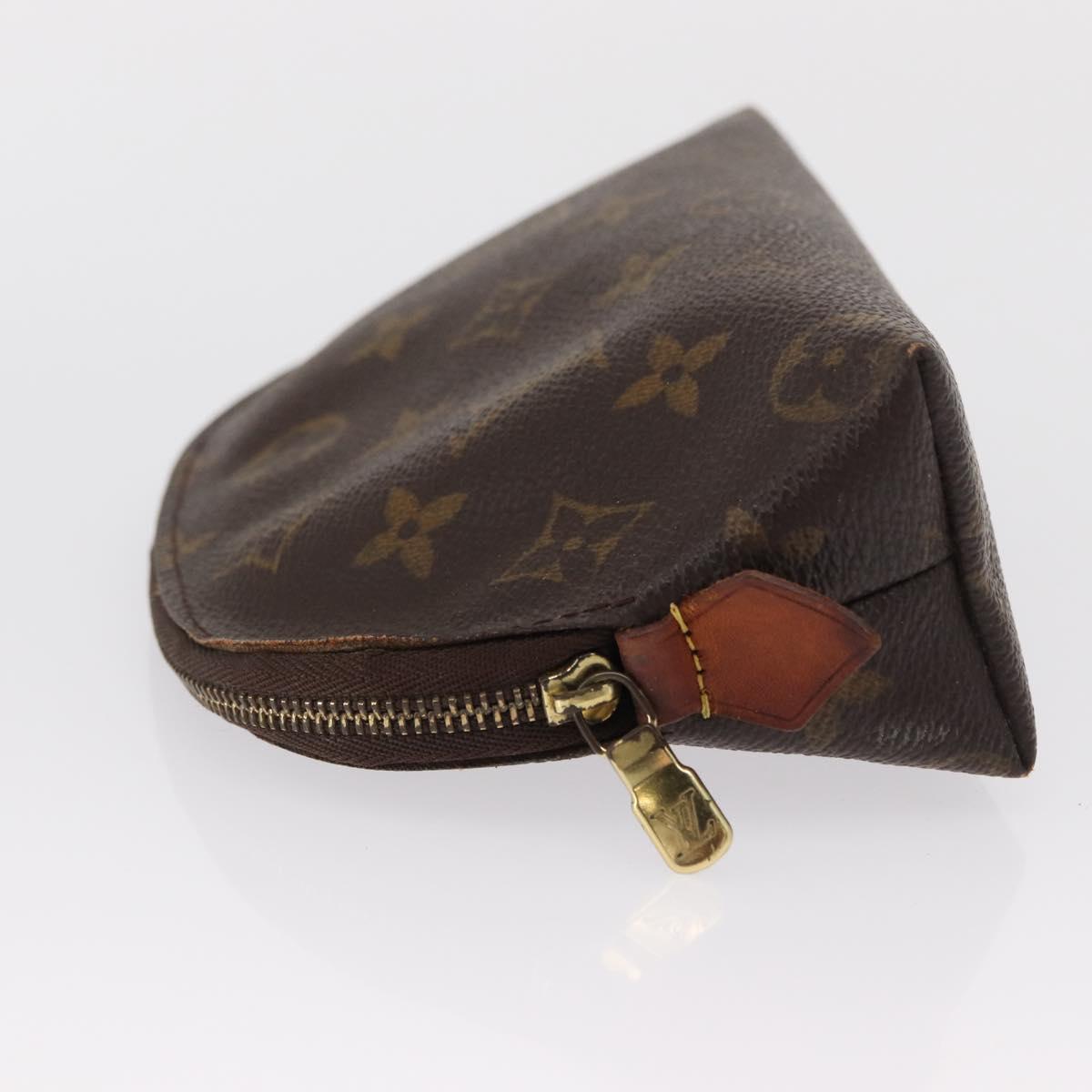 LOUIS VUITTON Monogram Pochette Cosmetic PM Pouch M43998 LV Auth BA9771