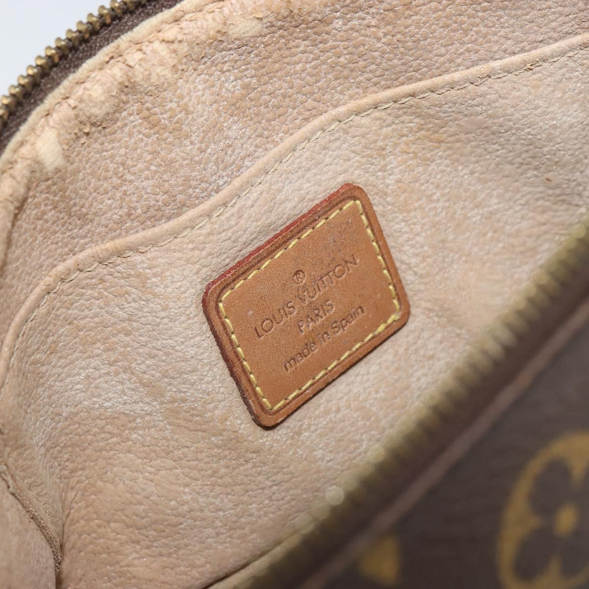 LOUIS VUITTON Monogram Pochette Cosmetic PM Pouch M43998 LV Auth BA9772