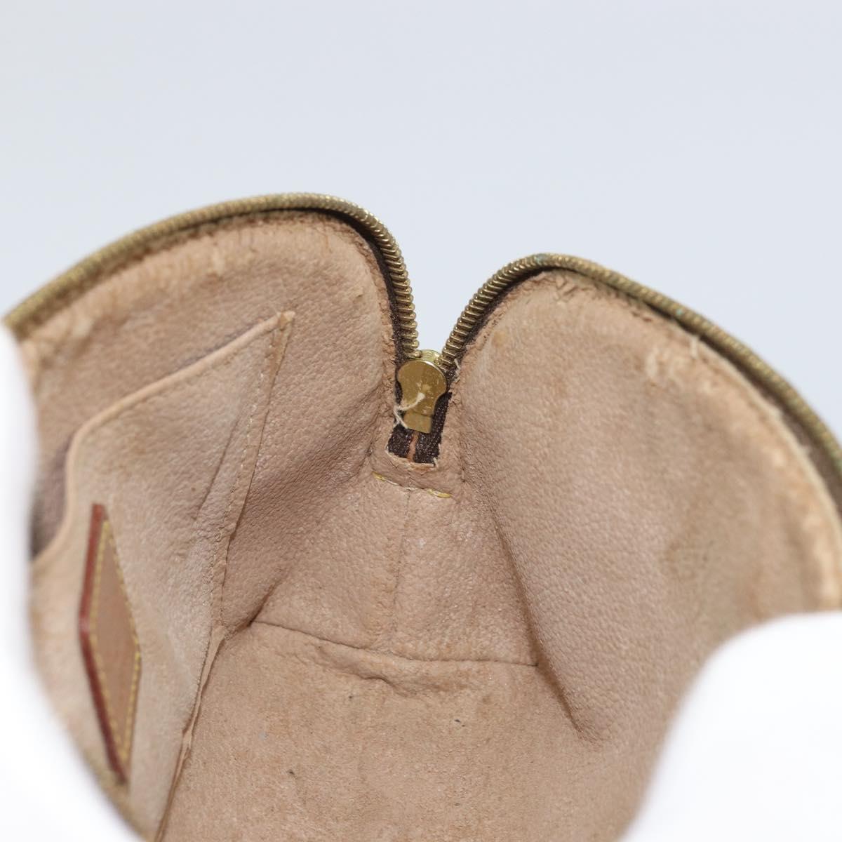 LOUIS VUITTON Monogram Pochette Cosmetic PM Pouch M43998 LV Auth BA9772