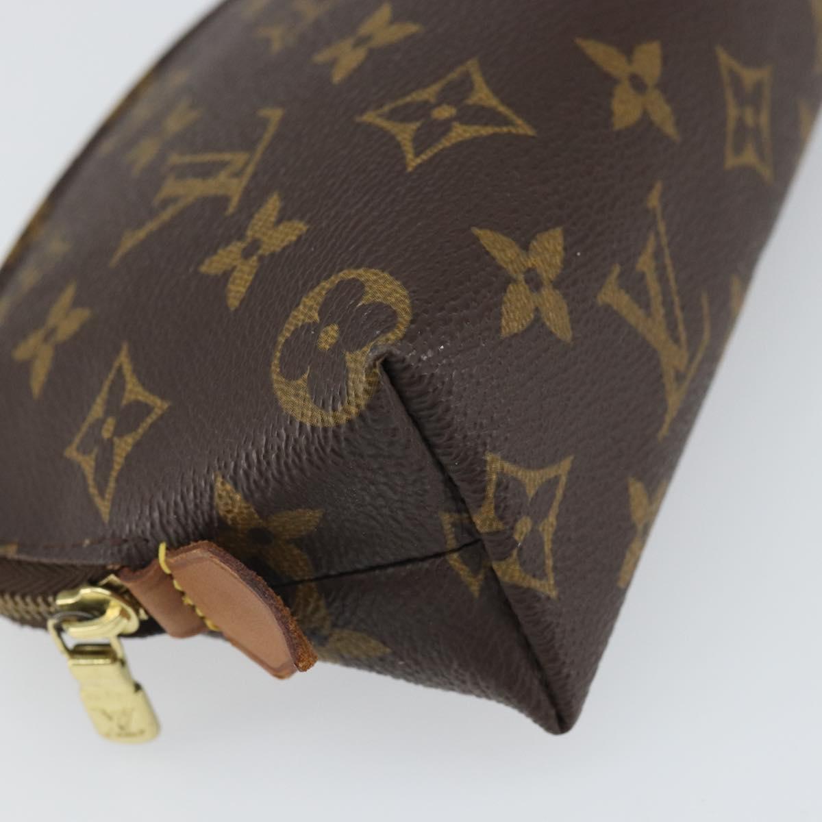 LOUIS VUITTON Monogram Pochette Cosmetic PM Pouch M43998 LV Auth BA9772
