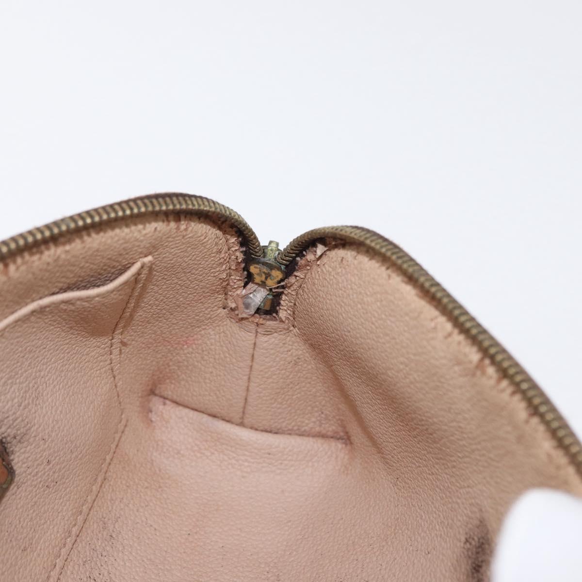 LOUIS VUITTON Monogram Pochette Cosmetic PM Pouch M43998 LV Auth BA9775