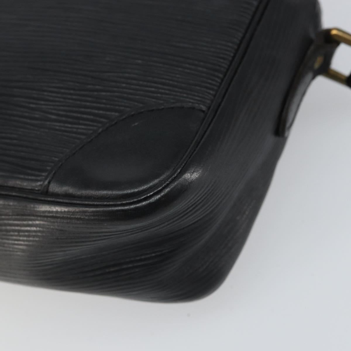 LOUIS VUITTON Epi Trocadero 23 Shoulder Bag Black M52302 LV Auth BA9777