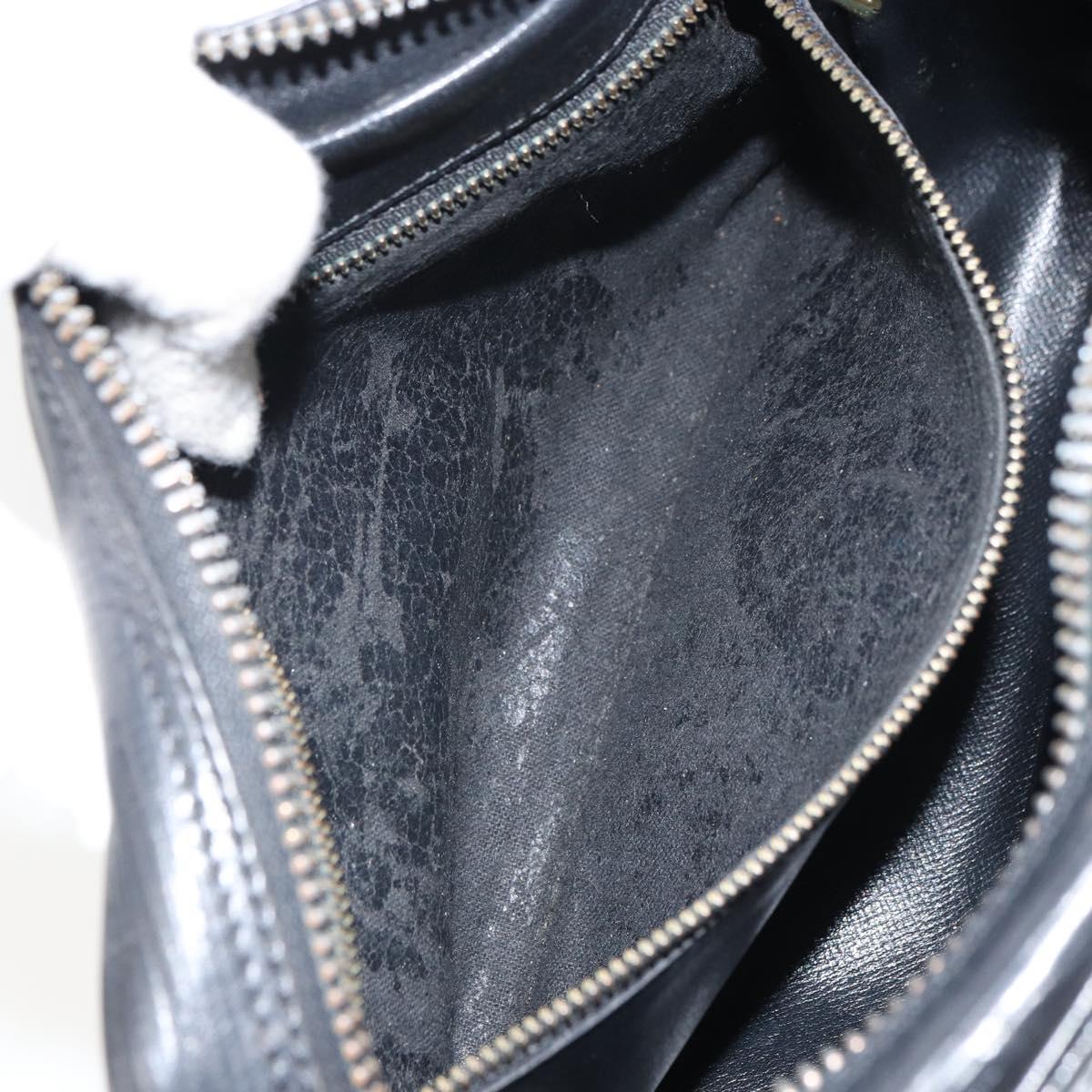 LOUIS VUITTON Epi Trocadero 23 Shoulder Bag Black M52302 LV Auth BA9777