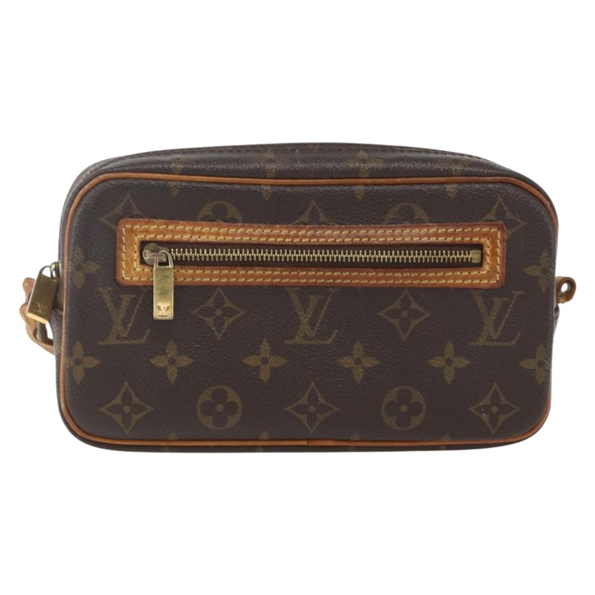 LOUIS VUITTON Monogram Pochette Cite Shoulder Bag M51183 LV Auth BA9780
