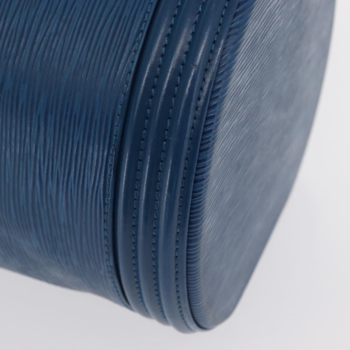 LOUIS VUITTON Epi Cannes Hand Bag Blue M48035 LV Auth BA9809