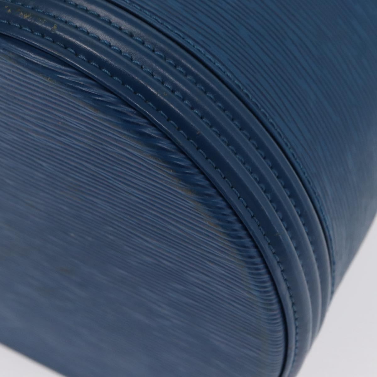 LOUIS VUITTON Epi Cannes Hand Bag Blue M48035 LV Auth BA9809