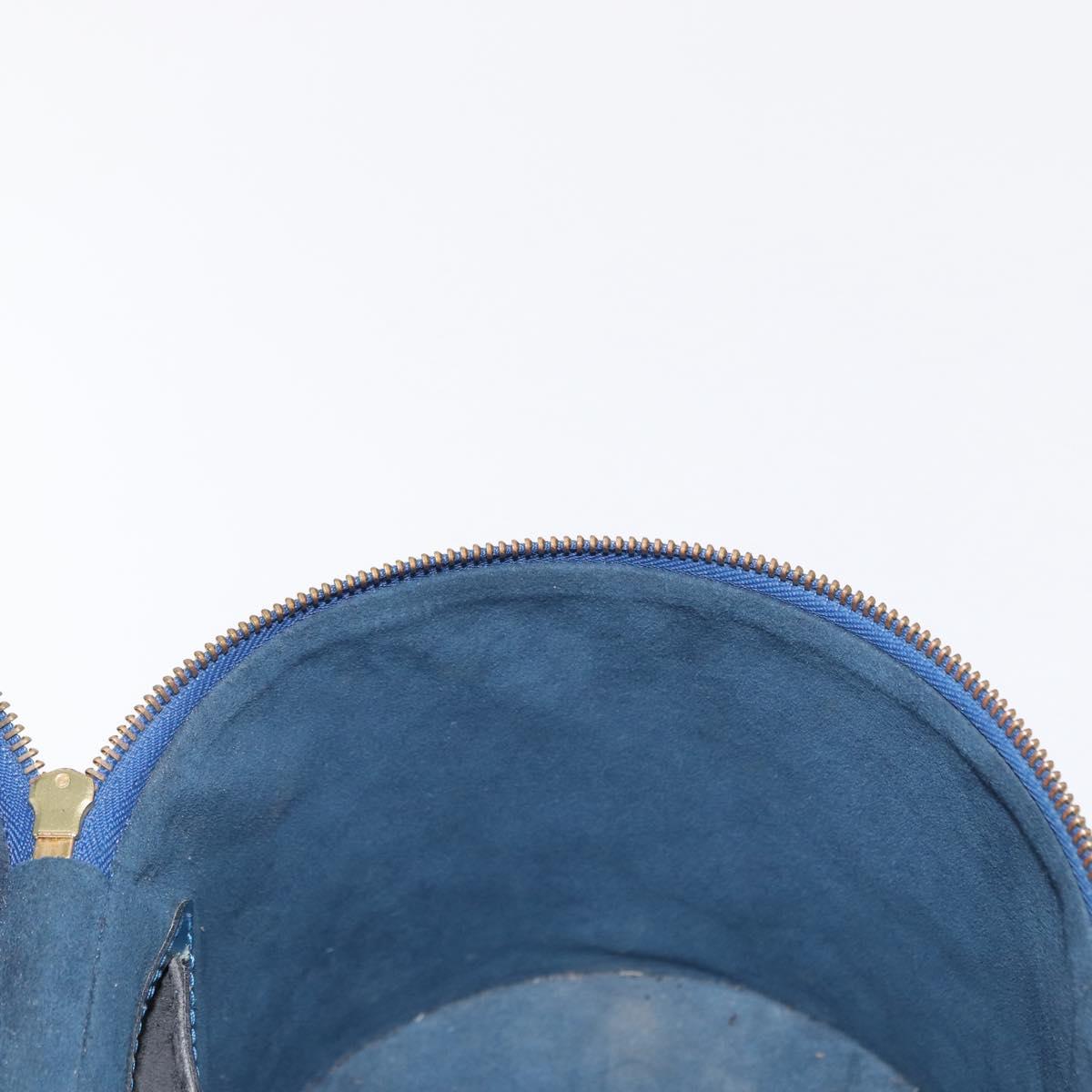 LOUIS VUITTON Epi Cannes Hand Bag Blue M48035 LV Auth BA9809