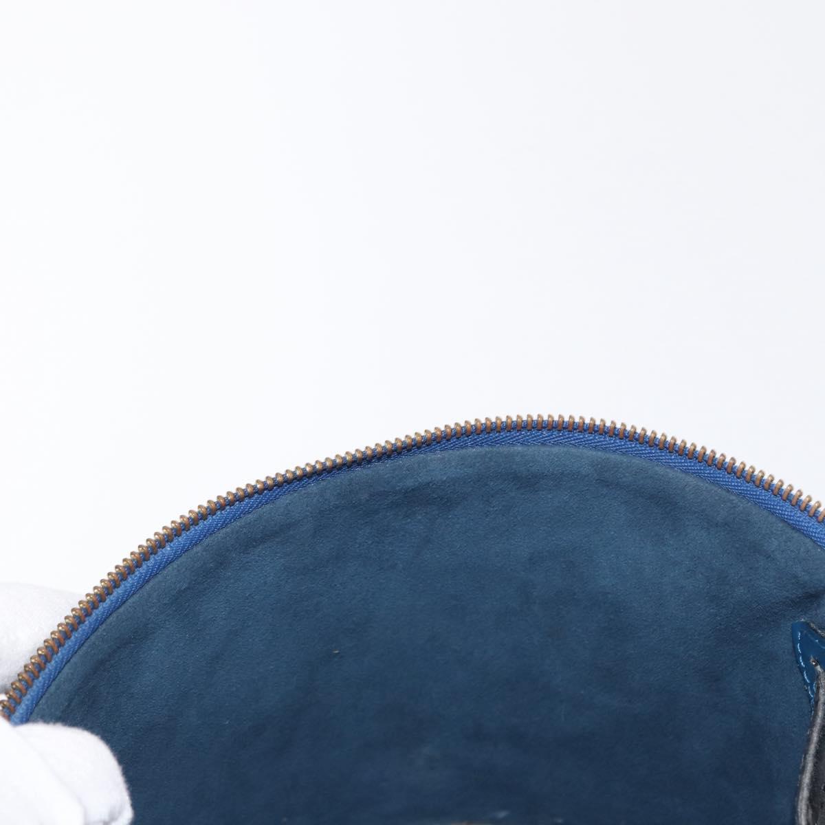 LOUIS VUITTON Epi Cannes Hand Bag Blue M48035 LV Auth BA9809