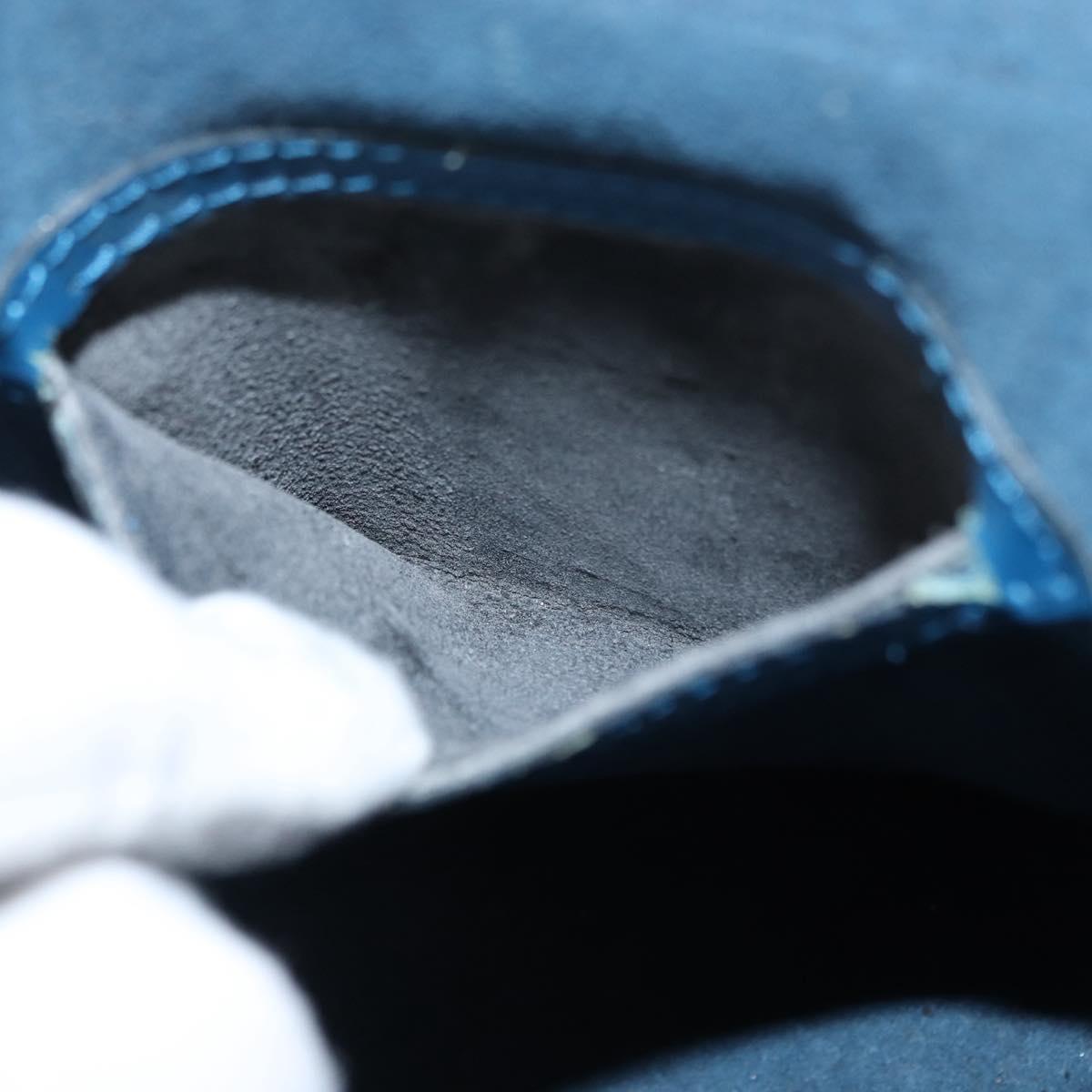 LOUIS VUITTON Epi Cannes Hand Bag Blue M48035 LV Auth BA9809