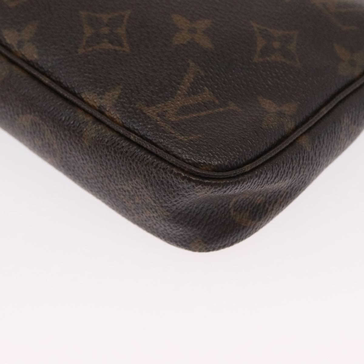 LOUIS VUITTON Monogram Pochette Accessoires Pouch M51980 LV Auth BA9816