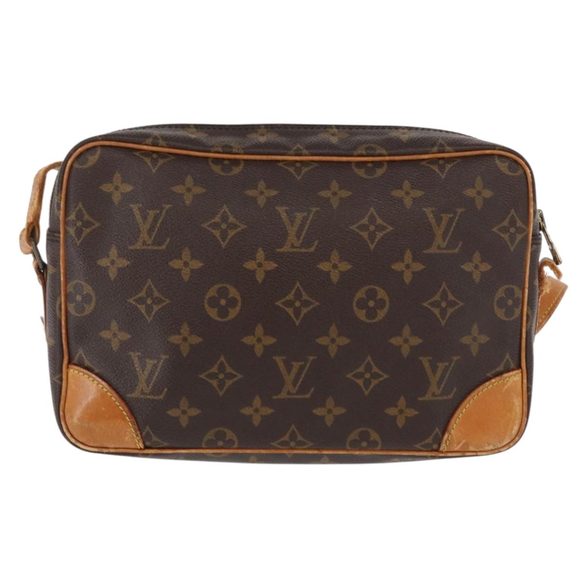 LOUIS VUITTON Monogram Trocadero 27 Shoulder Bag M51274 LV Auth BA9820