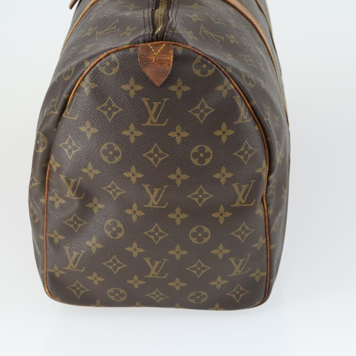 LOUIS VUITTON Monogram Keepall 50 Boston Bag M41426 LV Auth BA9844
