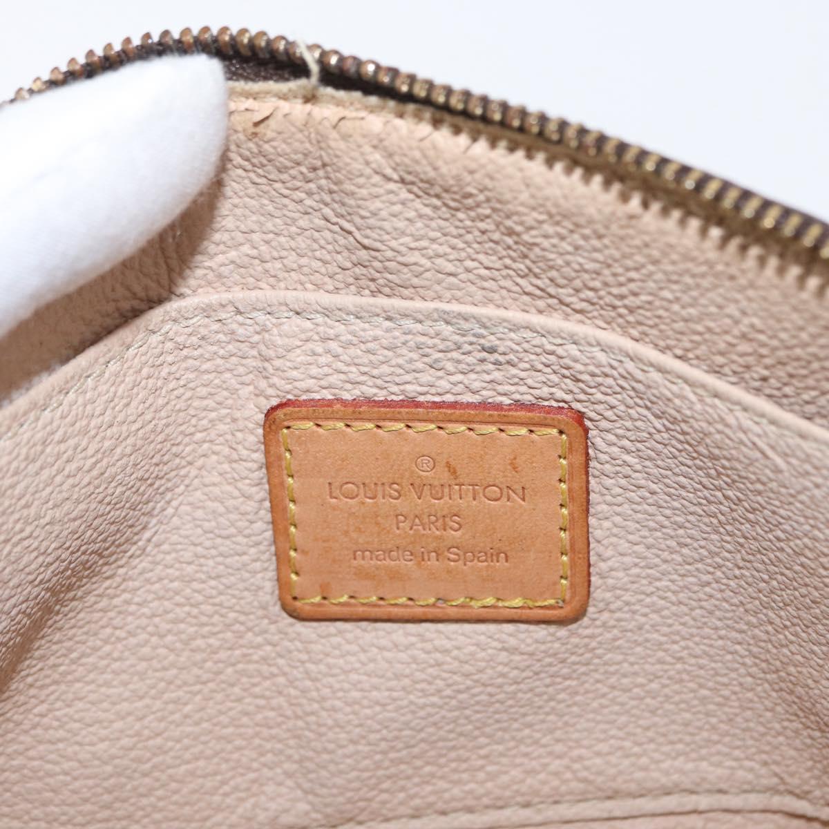 LOUIS VUITTON Monogram Pochette Cosmetic PM Pouch M43998 LV Auth BA9846
