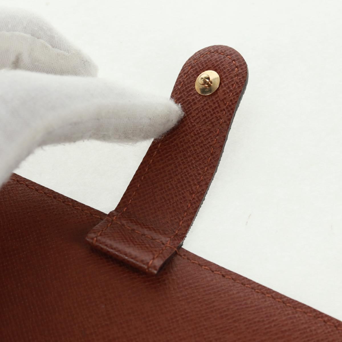 LOUIS VUITTON Monogram Agenda PM Day Planner Cover R20005 LV Auth BA9847V