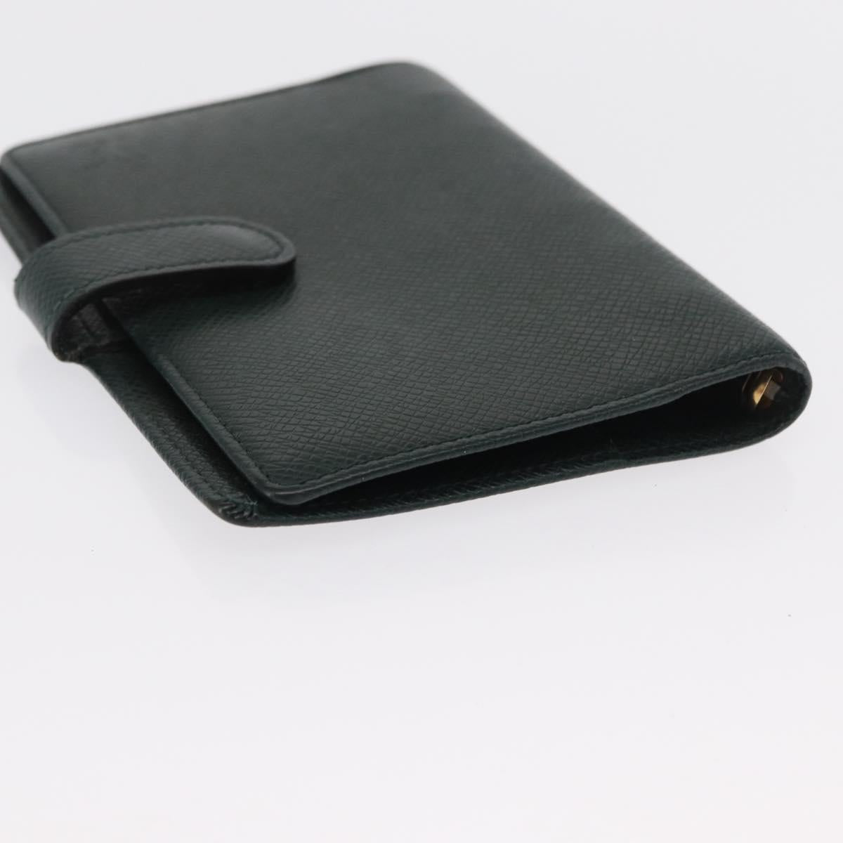 LOUIS VUITTON Taiga Agenda PM Day Planner Cover Epicea R20424 LV Auth BA9853