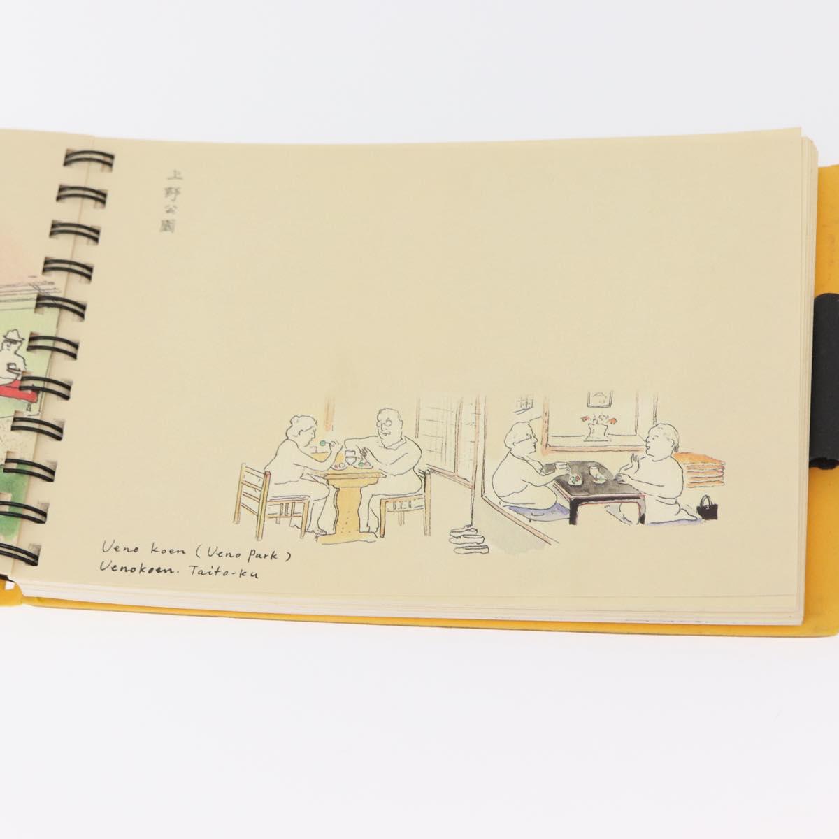 LOUIS VUITTON Travel Notebook Planner Canvas Yellow LV Auth BA9858