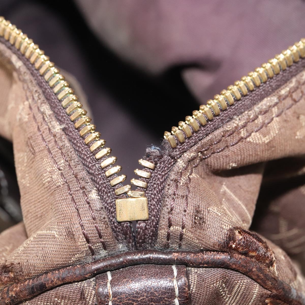 LOUIS VUITTON Mini Lin Speedy Bandouliere 30 Bag Brown M95224 Auth BA9878