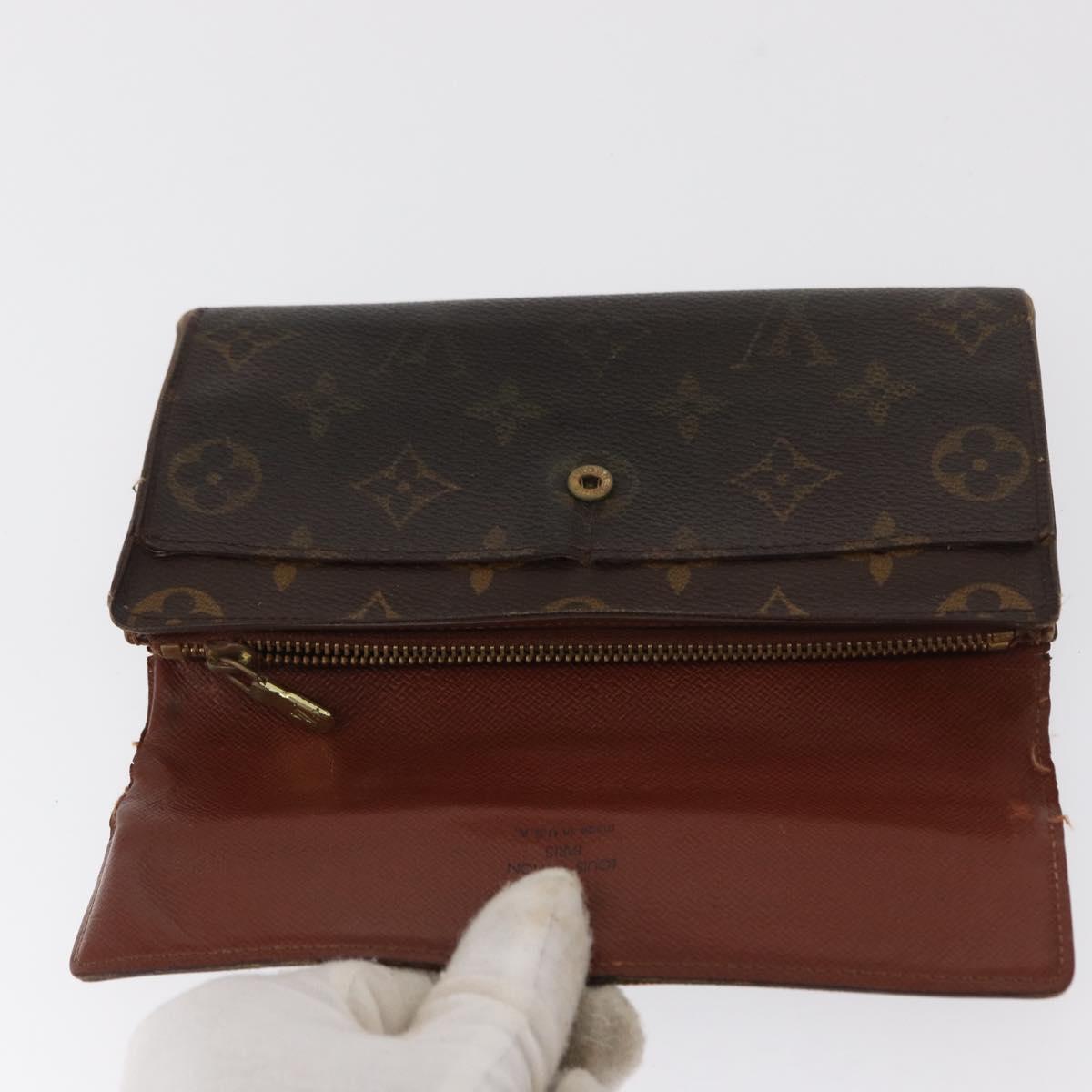 LOUIS VUITTON Monogram Monogram Multicolor Wallet 4 Set Black Brown Auth BA9884