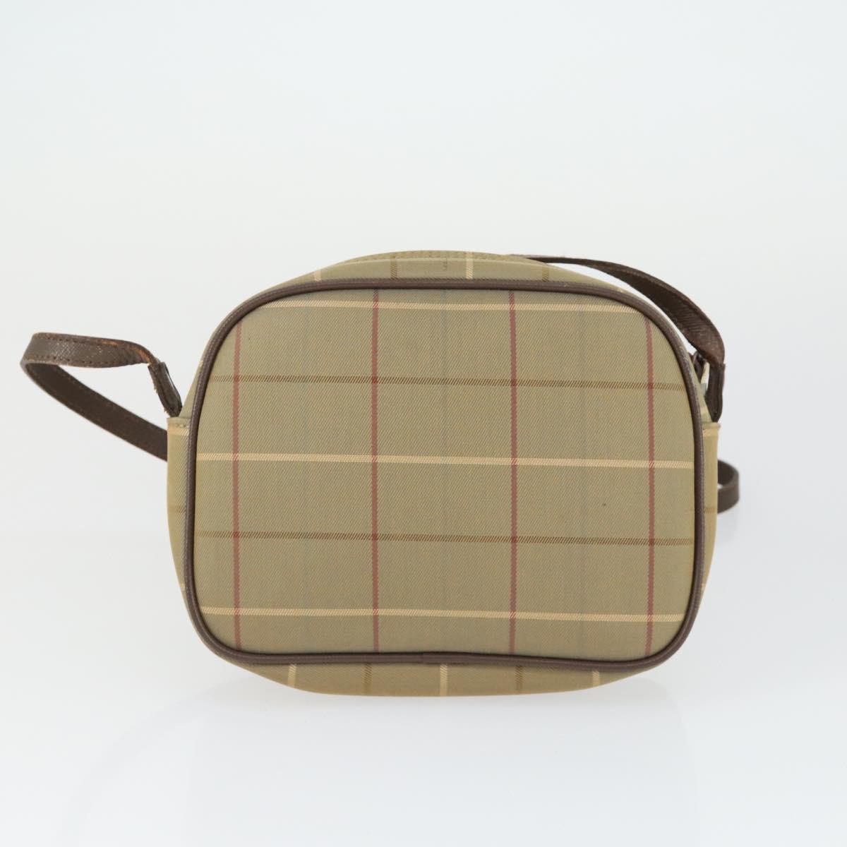 BURBERRY Nova Check Shoulder Bag Canvas Leather 3 Set Beige Brown Auth BA9885
