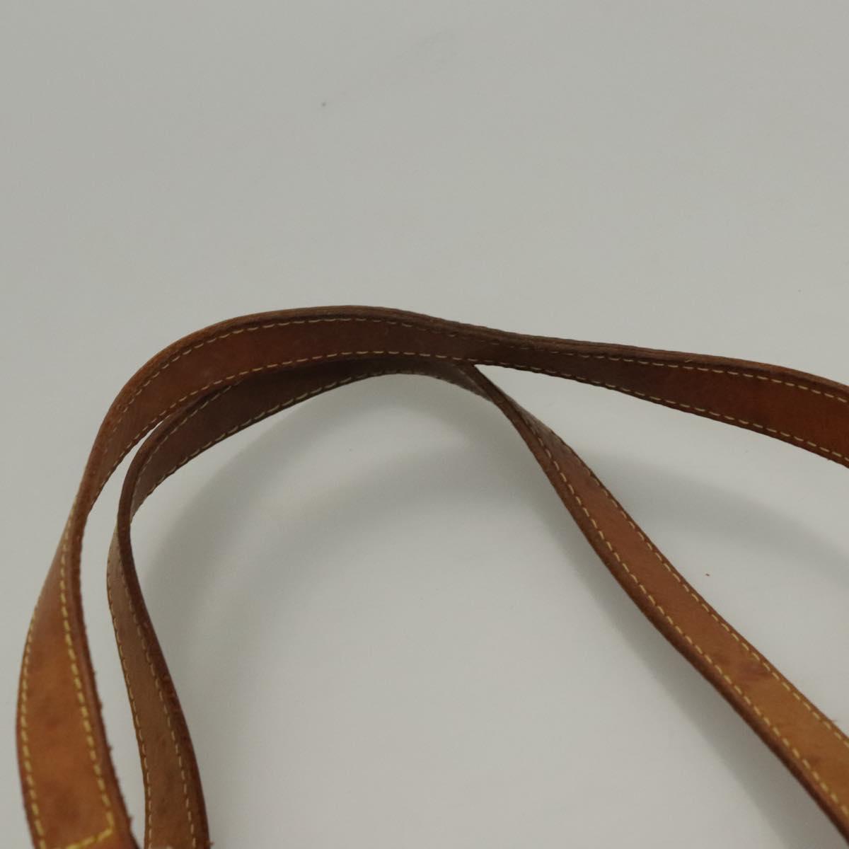 LOUIS VUITTON Monogram Vernis Houston Hand Bag Jaune M91121 LV Auth BA994