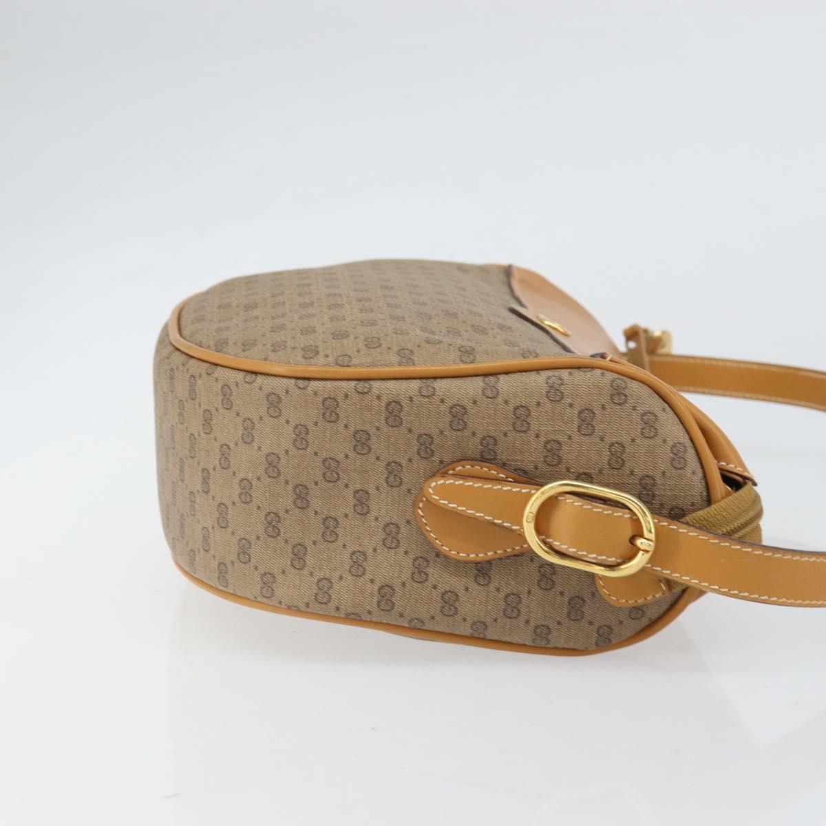 GUCCI Micro GG Supreme Web Sherry Line Bag PVC Beige 001 084 4001 Auth BA9954