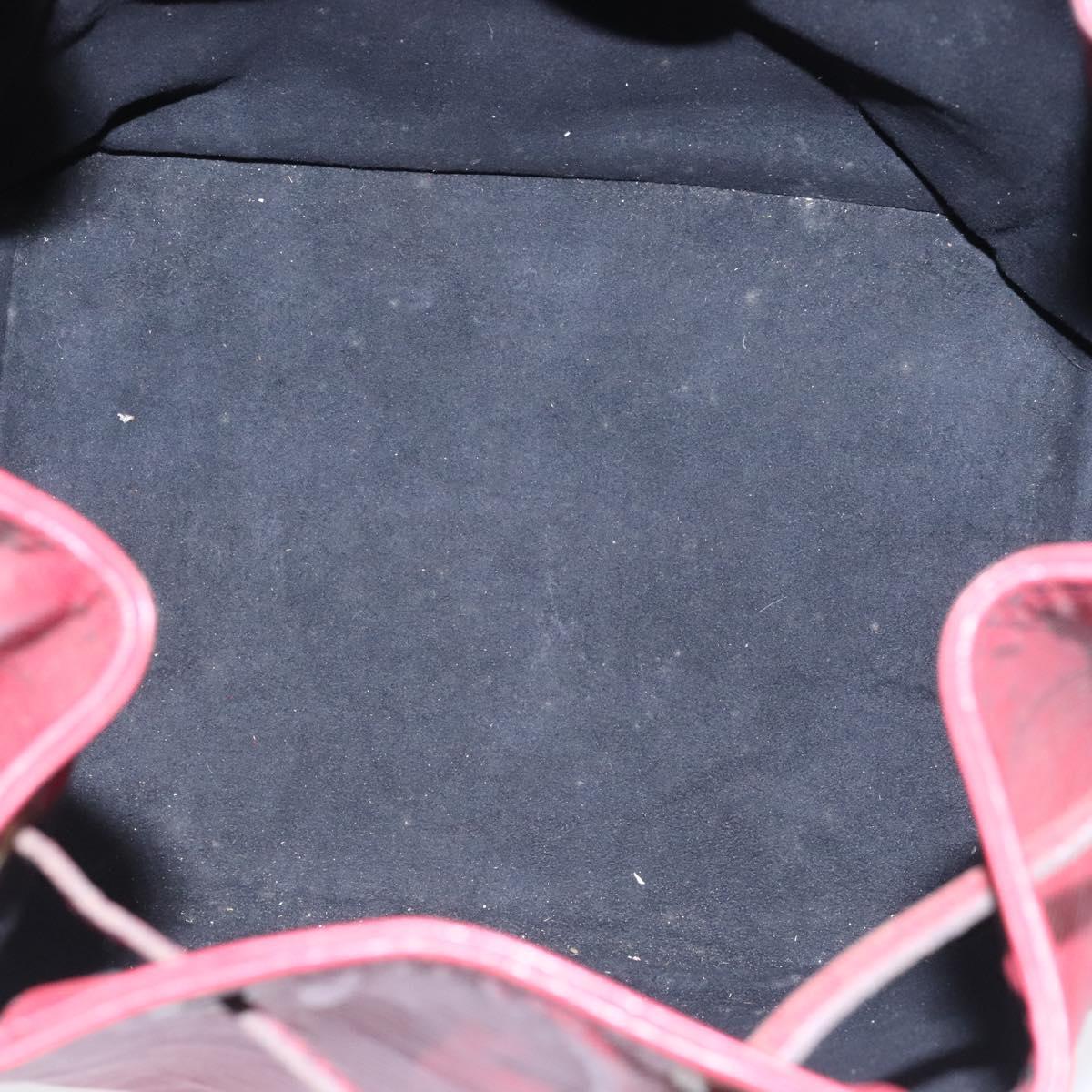 LOUIS VUITTON Epi Petit Noe Shoulder Bag Red M44107 LV Auth BA997