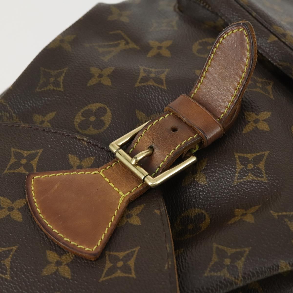 LOUIS VUITTON Monogram Montsouris GM Backpack M51135 LV Auth BA9987