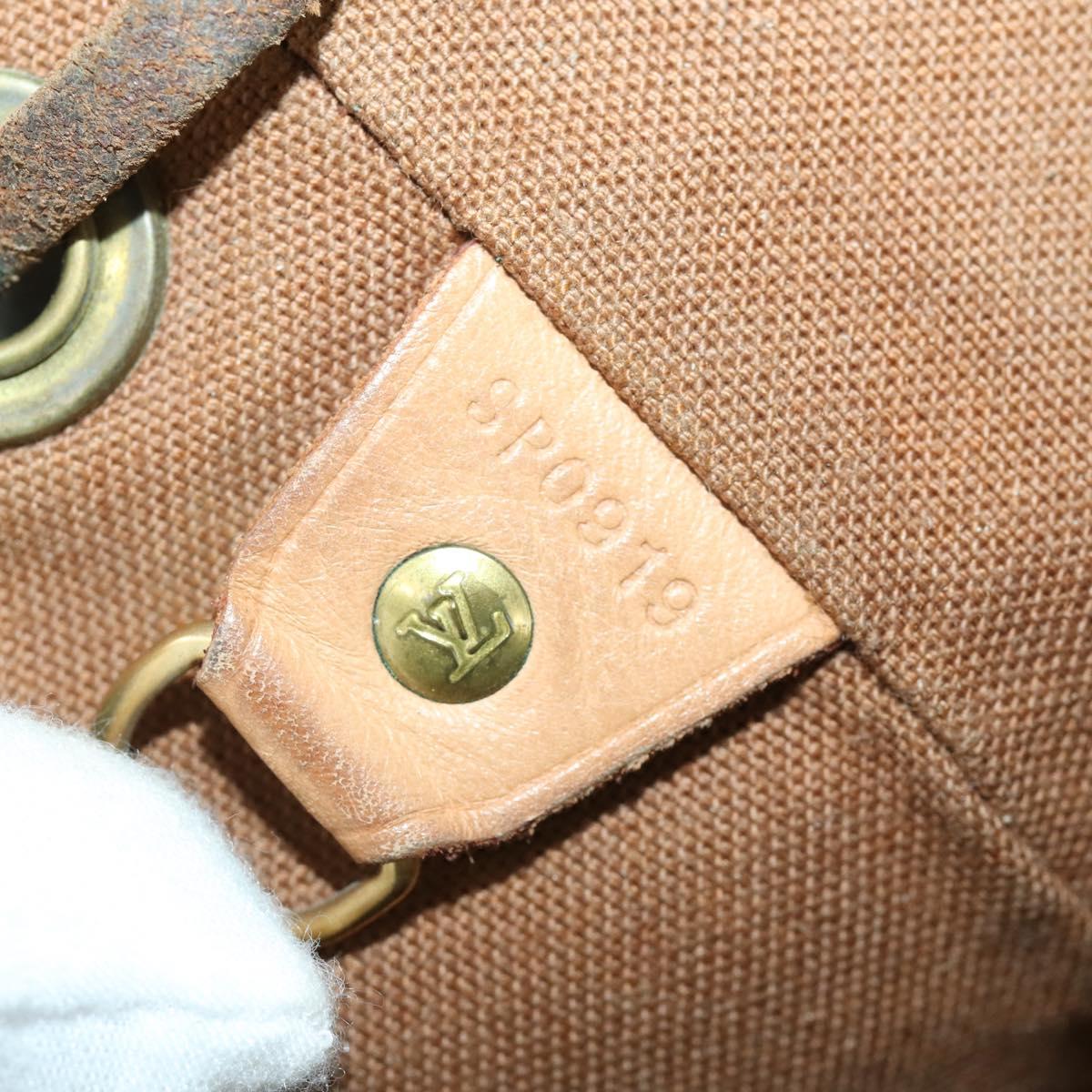 LOUIS VUITTON Monogram Montsouris GM Backpack M51135 LV Auth BA9987