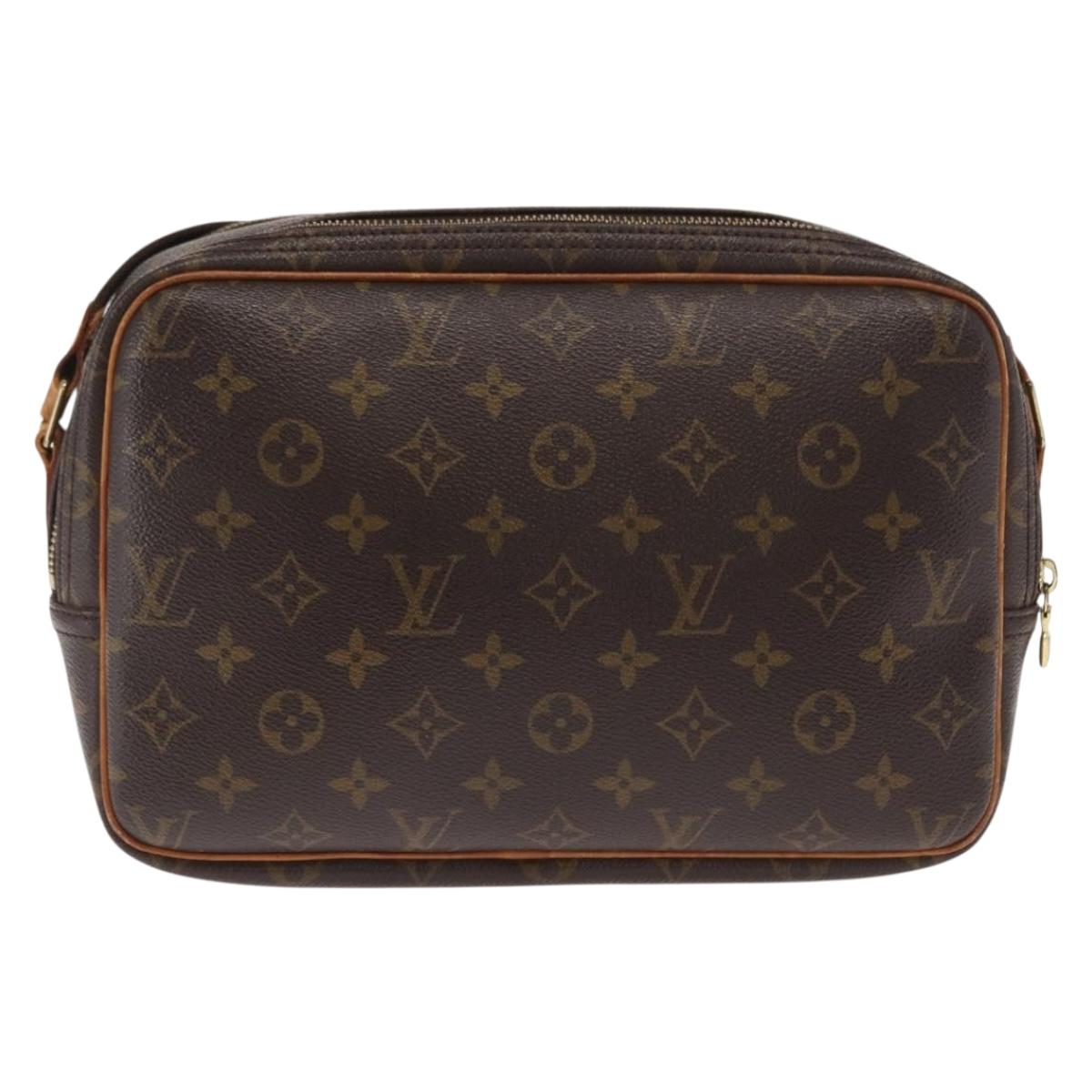 LOUIS VUITTON Monogram Reporter PM Shoulder Bag M45254 LV Auth BA9988