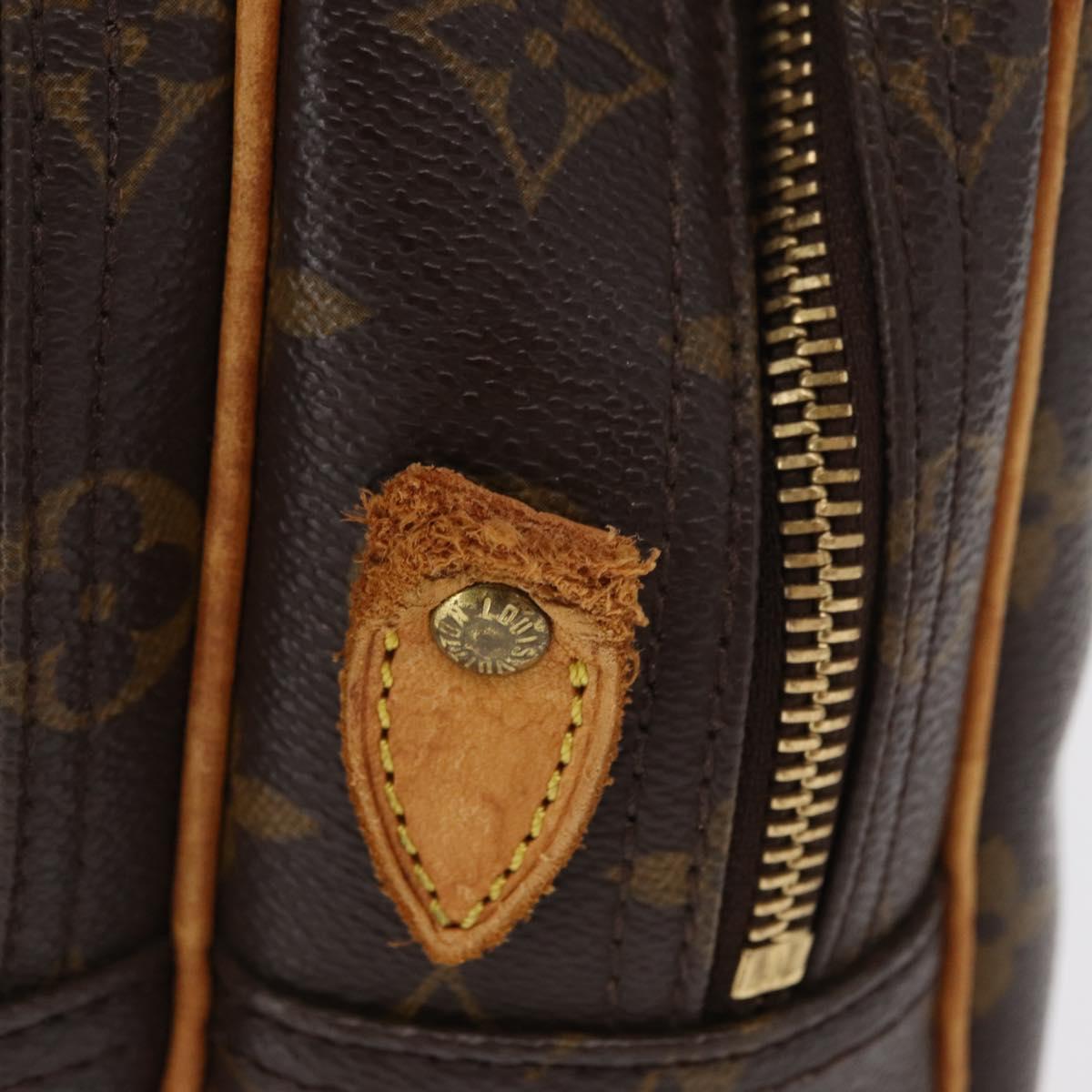 LOUIS VUITTON Monogram Reporter PM Shoulder Bag M45254 LV Auth BA9990