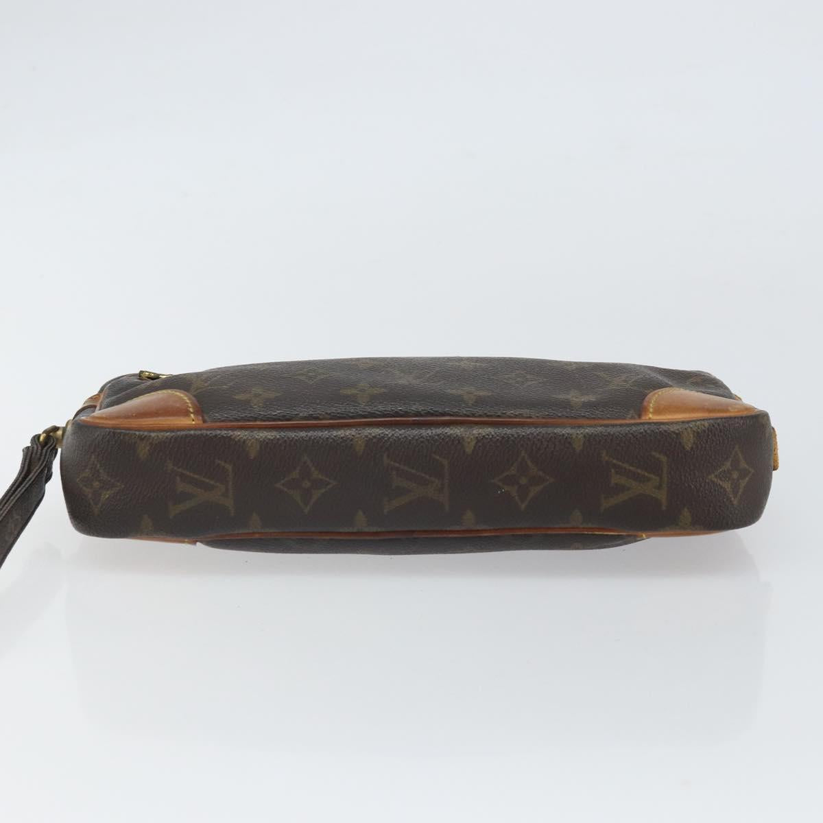 LOUIS VUITTON Monogram Marly Dragonne GM Clutch Bag M51825 LV Auth BA9994