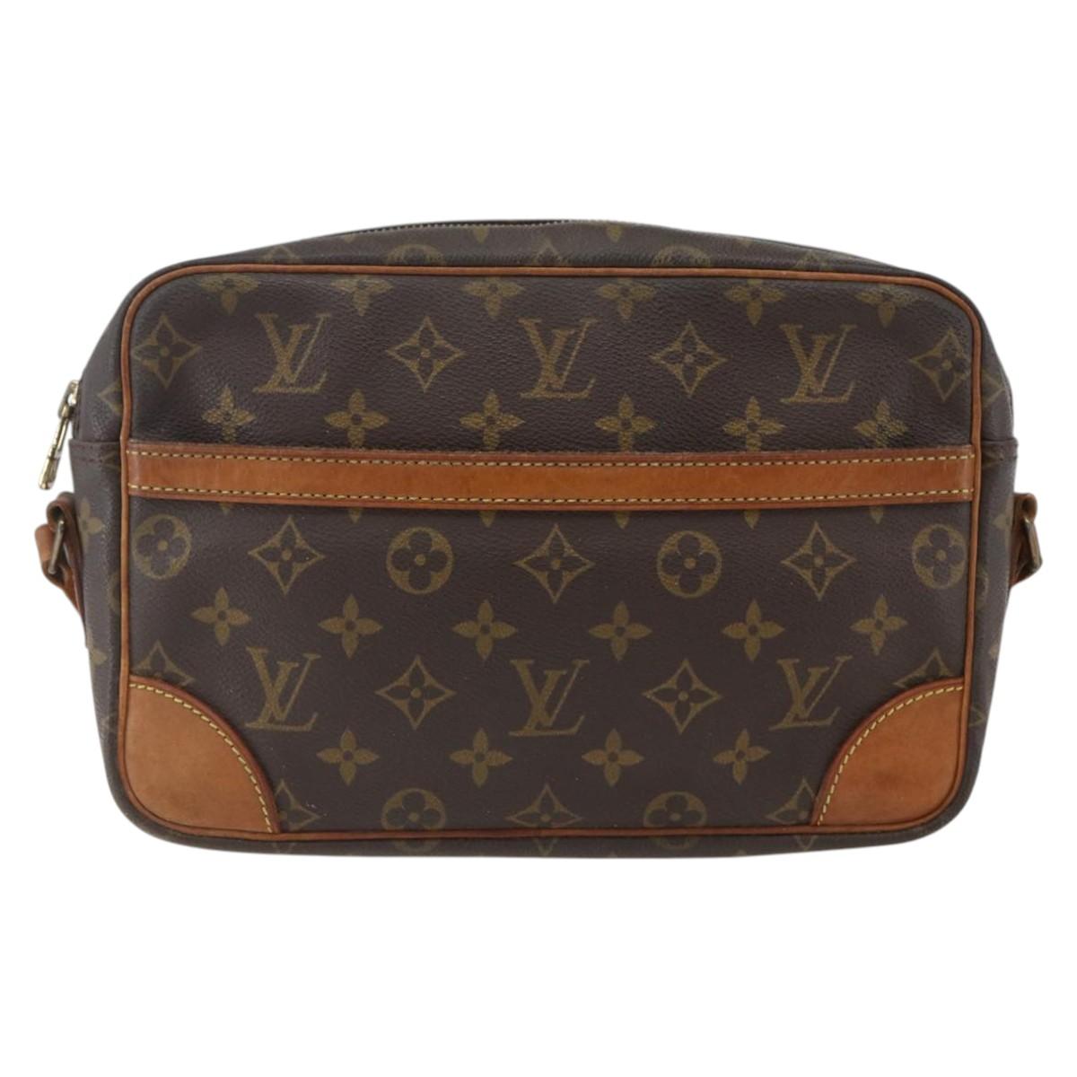 LOUIS VUITTON Monogram Trocadero 27 Shoulder Bag M51274 LV Auth BA9999