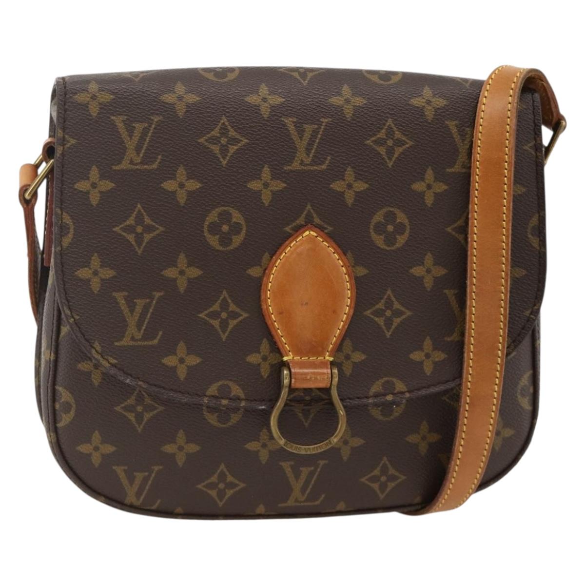 LOUIS VUITTON Monogram Saint Cloud GM Shoulder Bag M51242 LV Auth BAZ002A