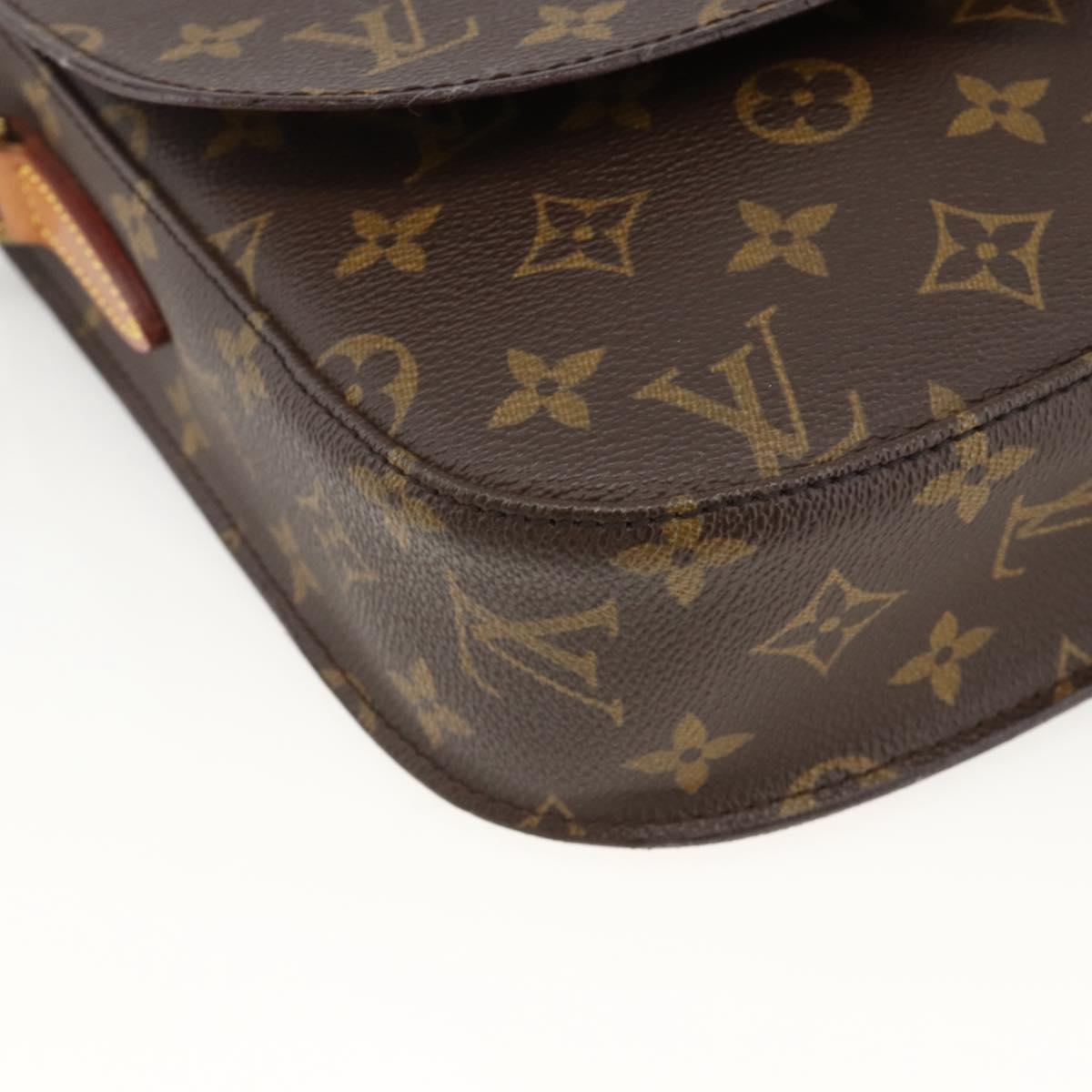 LOUIS VUITTON Monogram Saint Cloud GM Shoulder Bag M51242 LV Auth BAZ002A