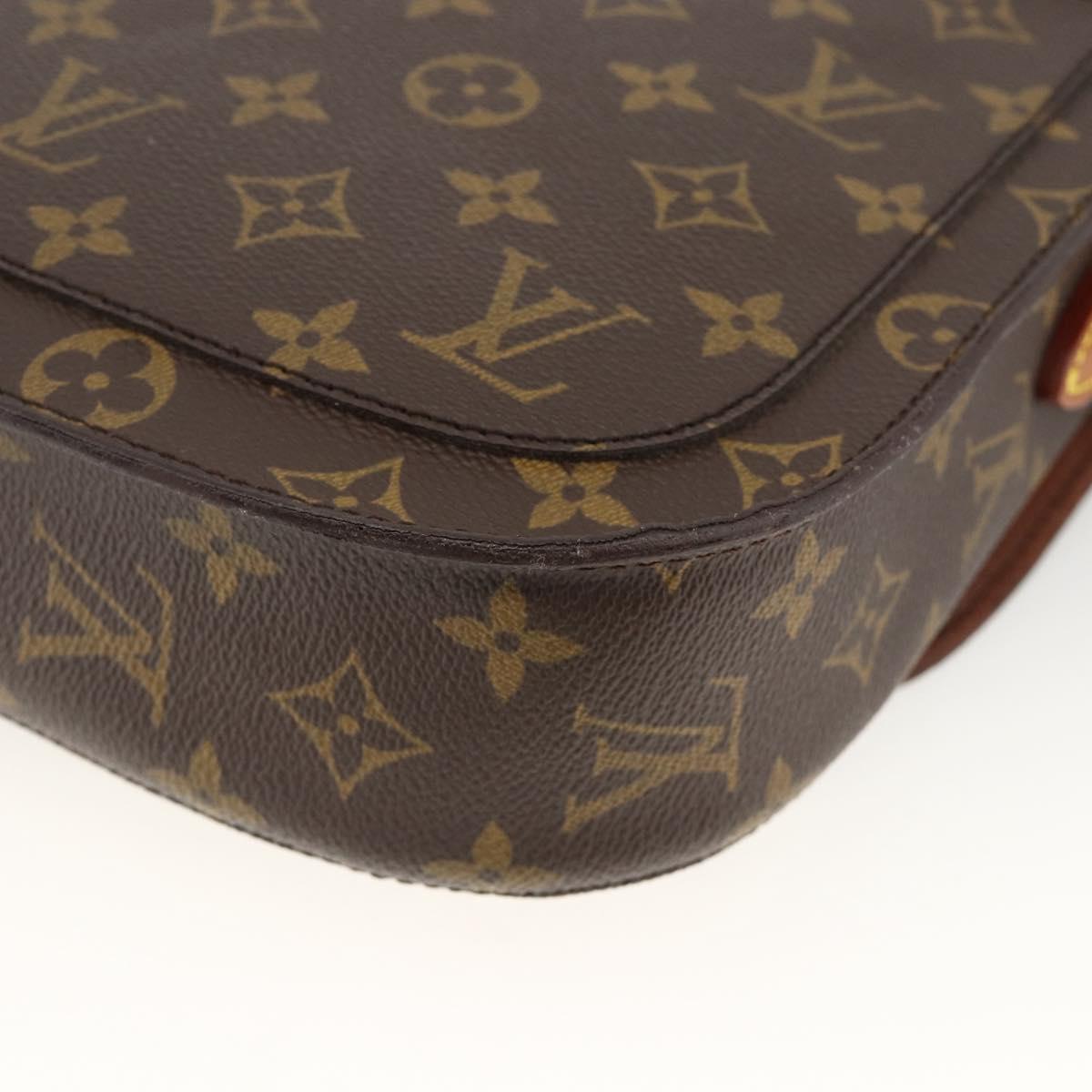 LOUIS VUITTON Monogram Saint Cloud GM Shoulder Bag M51242 LV Auth BAZ002A
