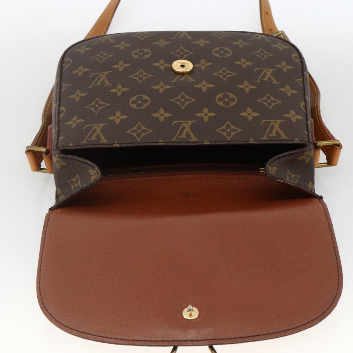 LOUIS VUITTON Monogram Saint Cloud GM Shoulder Bag M51242 LV Auth BAZ002A