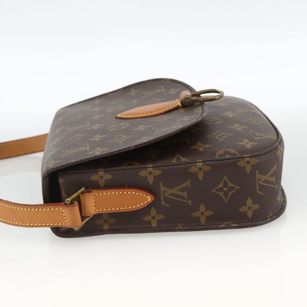 LOUIS VUITTON Monogram Saint Cloud GM Shoulder Bag M51242 LV Auth BAZ002A