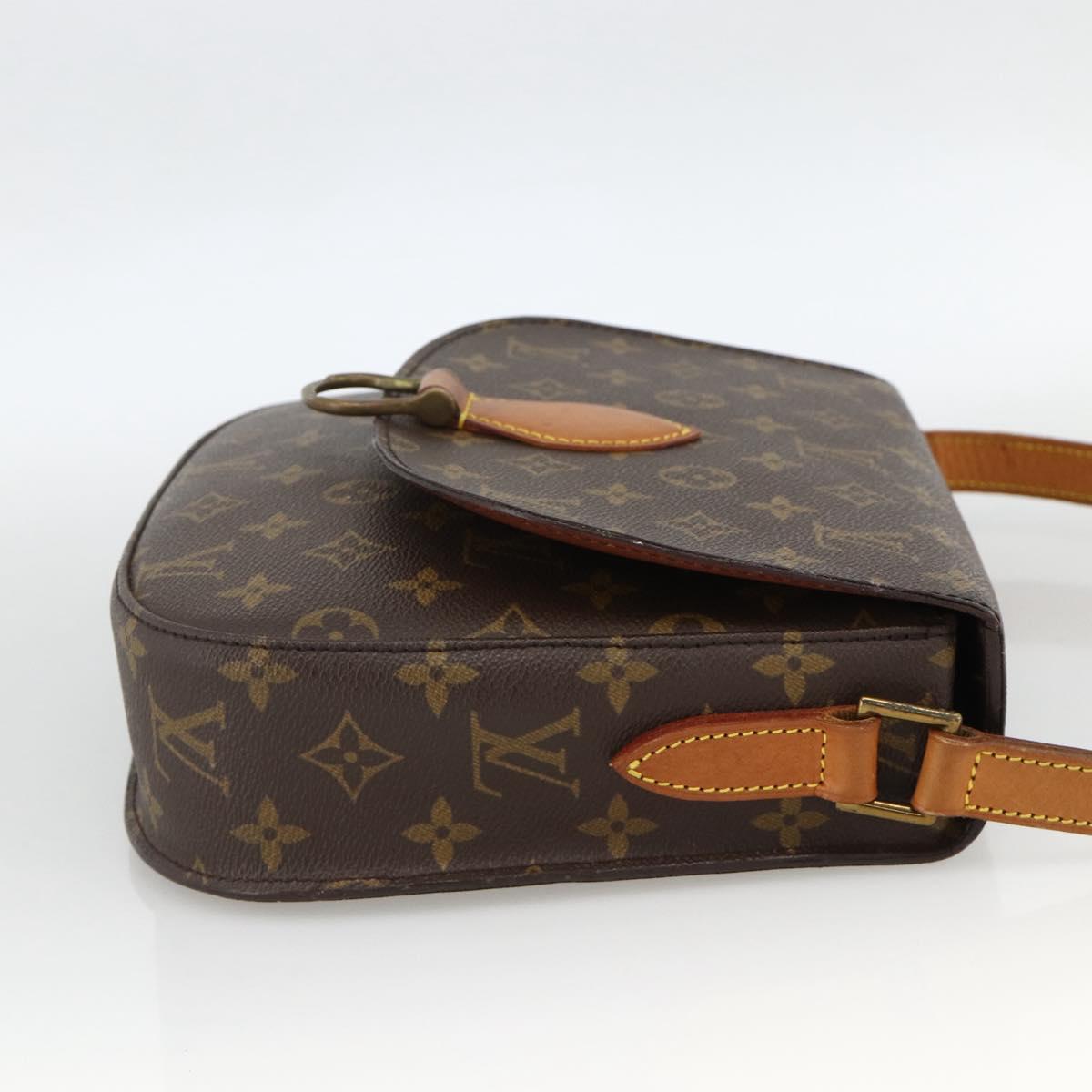 LOUIS VUITTON Monogram Saint Cloud GM Shoulder Bag M51242 LV Auth BAZ002A